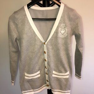 School Uniform Style Cardigan